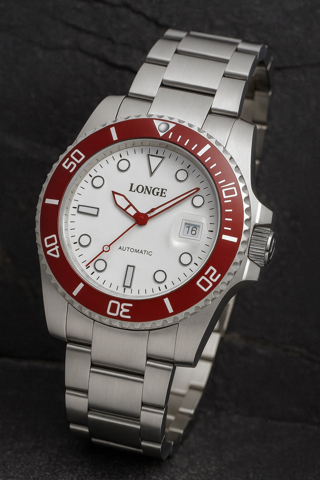 Longe "RED Moon" Dive Watch